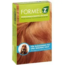Formel Z für Hunde Tabletten - Ergänzungsfuttermittel zur Unterstützung der Fellpflege und für ein angenehmes Hautmilieu. Mit Vitamin B-Komplex für ein gesundes und schönes Fell, ideal für den täglichen Einsatz.
