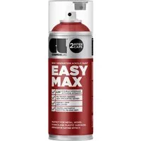 COSMOS LAC EASYMAX Sprühlack Matt mit Extrem Hoher Deckkraft  Spraydosen Sprühfarbe DIY Lack RAL 3020 Rot
