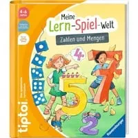 tiptoi® Meine Lern-Spiel-Welt: Zahlen und Mengen - Gesellschaftsspiel für Kinder ab 4 Jahren, interaktives Lernen mit Sound, ideal zur Förderung von Zahlenverständnis und Mengenlehre.