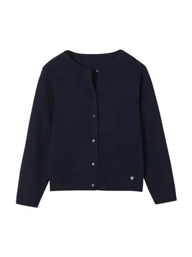 Vertbaudet Mädchen Strickjacke Basics Marine 110