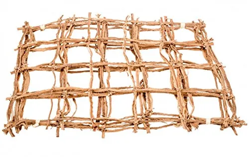 NaDeco Kokosnetz Natur 5er Pack, 50x40cm - Gartennetze aus natürlicher Kokosrinde, ideal für Terrarien und als Rankgitter, schafft authentische Lebensräume für Reptilien und Amphibien.
