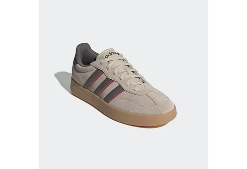 adidas Barreda Trainers EU 40 - Herren-Sneaker in Wonder beige, charcoal und semi lucid red, ideal für einen sportlichen Look und optimalen Komfort.
