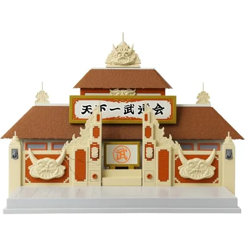BANDAI 36790J Dragon Ball Super – Tenkaichi Budokai Arena - Actionfiguren für Kinder – Diorama für spannende Kämpfe, personalisierbar und ideal zum Ausstellen eurer Dragon Ball Figuren.