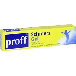 Proff® Schmerzgel 50mg/g - Schmerzlindern mit Proff® Schmerzgel 50mg/g – einfach aufzutragen und kühlend, ideal zur Unterstützung bei Muskel- und Gelenkbeschwerden.