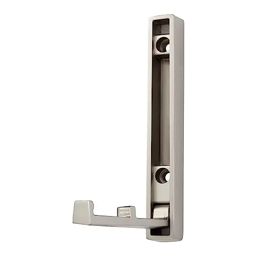 SOTECH Klapphaken VALVOLE Höhe: 120 x Breite: 16 mm Edelstahloptik, Garderobenhaken modern aus Zinkdruckguss, platzsparender Kleiderhaken ideal für Caravan