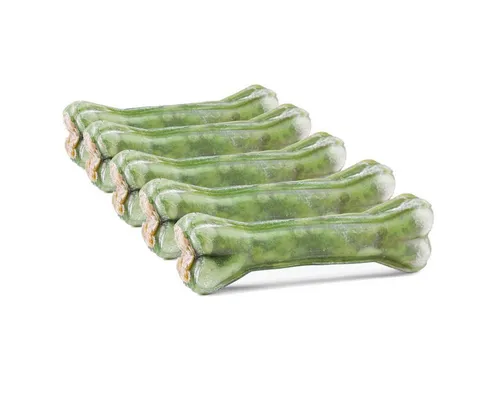DOGBOSS DOGBOSS 100% Natur gefüllte Kauknochen, hergestellt in EU 5er Set Dental Salbei 17 cm, Snack für: Hunde