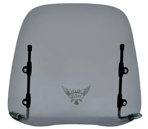 Uzman Universal Windschild für Moped/Mofa/Roller - Windschild für optimalen Windschutz, getöntes Design für mehr Komfort beim Fahren. Ideal für Moped, Mofa und Roller.