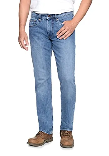 Phoenix Denim Big Herren 5-Pocket-Jeans Straight Fit - Hochwertige Jeans in clean wash, mit normaler Leibhöhe und geradem Bein für ultimativen Tragekomfort und stilvolles Aussehen.