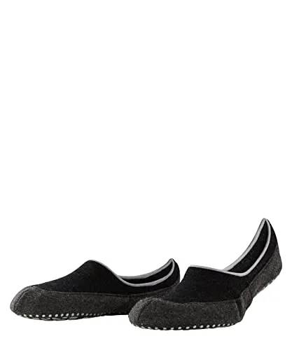 FALKE Herren Stoppersocken Cosyshoe Invisible M Hp Wolle - Hausschuhe aus mulesingfreier Wolle mit rutschhemmenden Noppen für sicheren Halt, ideal für kalte Tage und gemütliches Zuhause.