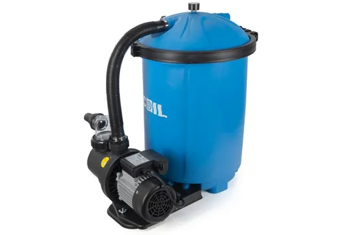 COIL Pool-Filterpumpe Sandfilterpumpe - Effiziente Poolpumpe mit integrierter Filteranlage, ideal für Gartenpools bis 33m³. Sehr leise und energiesparend, ausgestattet mit Aqualoon Filterbällen für optimale Wasserqualität.