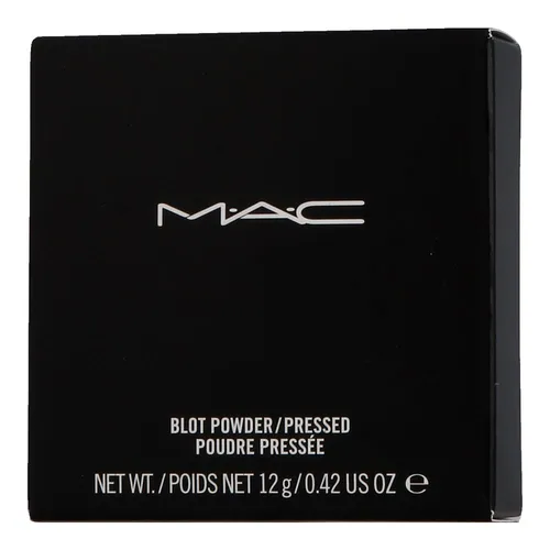 MAC Blot Powder - Pressed Kompaktpuder 12 g Medium - Puder zur Ölglanzkontrolle mit mattierendem Finish, ideal für professionelle Anwendungen und schnelle Touch-ups. Enthält Silizium zur Absorption von überschüssigem Öl.