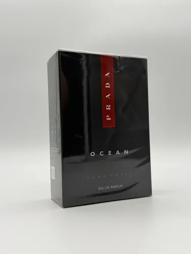 Prada Luna Rossa Ocean Eau de Parfum 150 ml - Nachfüllbar - Herren Duft mit frischer Grapefruit und süßem Vanille-Akzent, langanhaltend und umweltfreundlich dank nachfüllbarem Design.