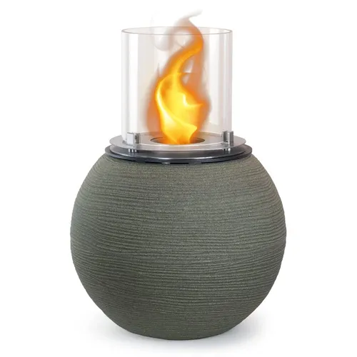 Divina Fire Camino a bioetanolo – Gartenkamin für Innen und Außen - Moderne Ethanol-Kaminlösung, ideal für stimmungsvolle Abende im Freien oder im Wohnzimmer. Genießen Sie eine flammenreiche Atmosphäre ohne Rauch.