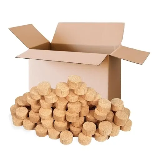 Floranica Holzbriketts 20 kg - 100% Hartholz für Kamin und Ofen - Brennstoffe: Hochwertige, schadstofffreie Hartholzbriketts mit langer Brenndauer und sauberer Verbrennung - ideal für Kamine, Öfen und Lagerfeuer.