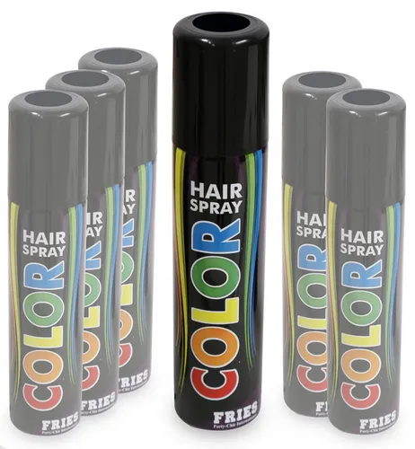 Fries Haarfarbe Haarspray Color Hair Spray Farbspray Haare Haar Sprühdose Farben 100ml, 1-tlg.