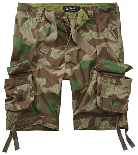 Brandit Urban Legend Ripstop Shorts USplittertarn Green S - Praktische Ripstop Shorts für den Sommer mit viel Stauraum. Zwei Beintaschen und Gesäßtaschen bieten Platz für persönliche Dinge. Ideal für Stadt, Urlaub oder Outdoor-Aktivitäten – bequem und funktional.