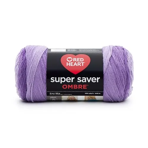 Red Heart - E305.3969 Red Heart Super Saver Ombre Garn, 284 g, Violett