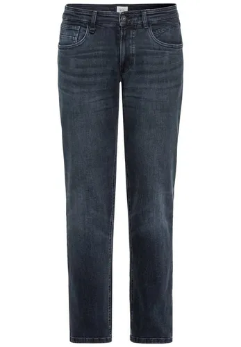 camel active Herren flexXxactive® Denim - Dunkelblau, Regular Fit - Hochwertige Jeans für Herren mit innovativer 4-Wege Stretch Technologie für maximalen Komfort und perfekte Passform. Ideal für den Alltag und Freizeit.