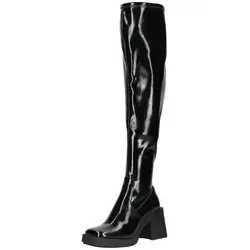 Overkneestiefel STEVE MADDEN "STEVE MADDEN Stiefel Lederimitat" - Eleganter Langschaftstiefel aus hochwertigem Lederimitat, ideal für jeden Anlass. Mit Reißverschluss für einfaches Anziehen und edler Lack-Optik.