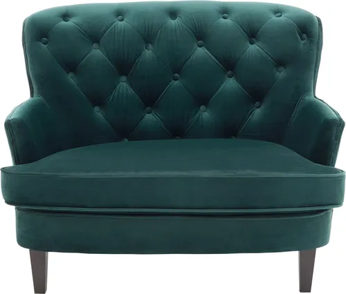 ATLANTIC home collection 1,5-Sitzer Leo XXL-Sessel - Einzelsofa mit Taschenfederkern, komfortablem Samtveloursbezug und bis zu 250 kg Belastbarkeit, ideal für stilvolle Wohnräume.