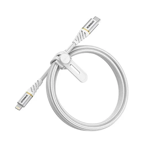 OtterBox Lightning / USB C Kabel - Monitor-AV-Kabel & -Adapter, hochwertiges Lightning / USB C Kabel in Weiß, ideal für die Verbindung mit iOS-Geräten.