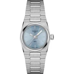 Tissot PRX 25mm T137.010.11.351.00 Damenarmbanduhr - Elegante Damenuhr aus Edelstahl mit Saphirglas, ideal für stilvolle Auftritte und Alltag.