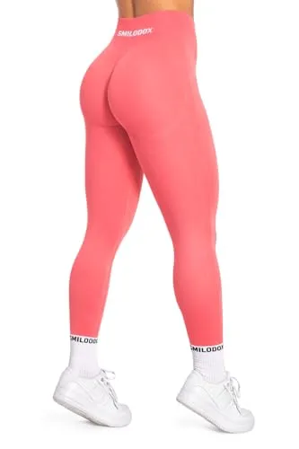 Smilodox Leggings Cetrina – Push Up Scrunch Leggings - Stylische und atmungsaktive High Waist Leggings für Fitness und Alltag. Ideal für Gym und Yoga, mit optimaler Passform und hohem Tragekomfort.