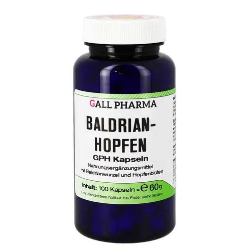 Baldrian Hopfen GPH Kapseln 60 g