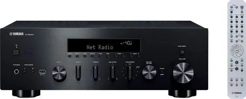 Yamaha R-N600A Netzwerkreceiver - Schwarz, ToP-Art-Struktur und Pure Direct-Modus für unverfälschte Audioübertragung, ideal für Musikliebhaber