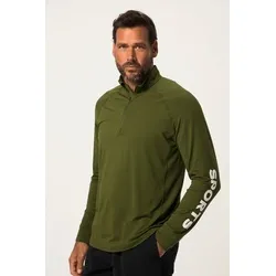 JP1880 T-Shirt Funtions-Longsleeve FLEXNAMIC® Fitness grün 5XL