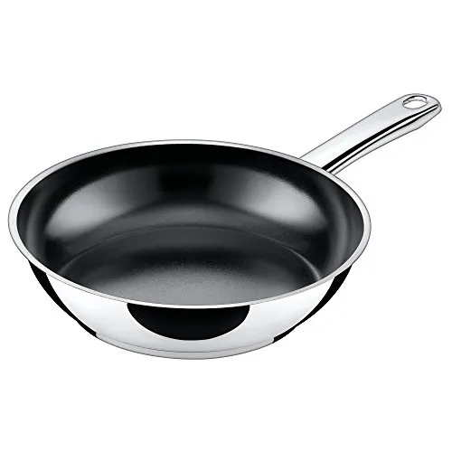 Silit Talis Bratpfanne 20 cm - Edelstahl mit CeraProtect Beschichtung - Pfanne 20 cm aus rostfreiem Edelstahl, hitzebeständige CeraProtect Antihaftversiegelung bis 400°C, ideal für alle Herdarten inklusive Induktion, backofenfest und einfach zu reinigen.