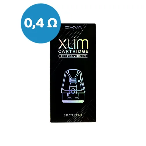 OXVA Xlim PRO Cartridge / Leer-Pod, 0,4 Ohm, 3 Stück à 2ml Tank, nur für V2