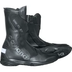 Daytona Spirit Stiefel - Gore-Tex Schwarz 47 - Motorradstiefel mit extrem leichtem Design und GORE-TEX®-Membrane für optimalen Klima-Komfort. Ideal für lange Fahrten bei jeder Witterung, schützt und sorgt für Atmungsaktivität.
