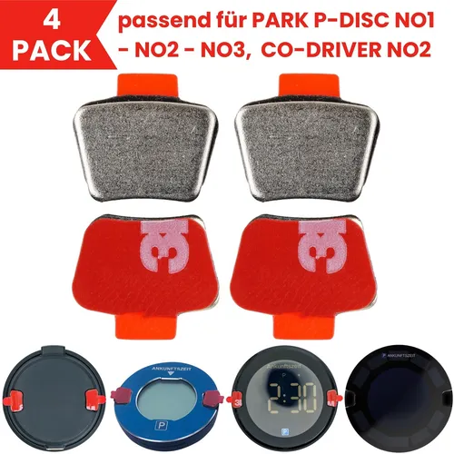 Klebepad Magnete passend für OOONO Co Driver Blitzerwarner Parkscheibe Sticker