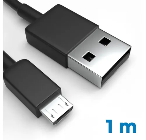 Justcom Lenovo A5100 USB-Kabel, Micro-USB, USB-A (100 cm), Schnellladekabel, Datenkabel, Handy, Tablet