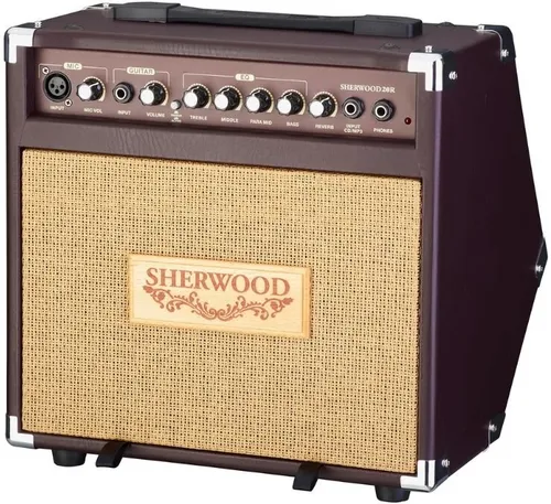 Carlsbro Gitarrenständer Sherwood 20R - Stabiler Gitarrenständer für optimalen Halt, ideal für den professionellen Einsatz und sicherer Schutz Ihres Instruments.