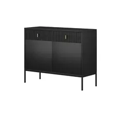 Kommode  Maglione , schwarz , Maße (cm): B: 104,2 H: 82,6 T: 39.0