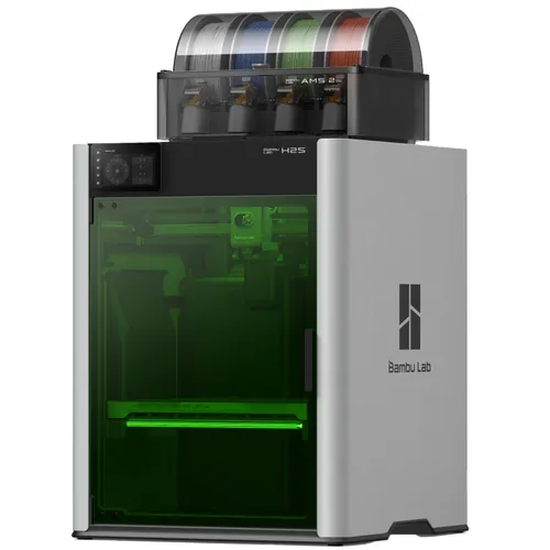BambuLab H2S Laser Full Combo 10 W 3D Drucker - 3D Drucker mit FDM-Technologie, Lasergravur und digitalem Schneiden – Ihr vielseitiges Fertigungs-Hub für kreative Projekte.
