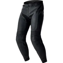 RST T2 D3O Lederhose perforiert - Schwarz - 3XL - Bequeme Motorradhose aus perforiertem Leder, kompatibel mit RST Jacken. Bietet hohen Tragekomfort und Flexibilität, ideal für die Fahrt. Ausgestattet mit D3O Schutz für zusätzlichen Komfort.