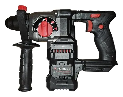 PARKSIDE PERFORMANCE PKHAP 20-Li A1, 20 V - Leistungsstarke Bohrmaschine - Bohrmaschine für Beton, Stein, Metall und Holz mit bürstenlosem Motor und einer Schlagleistung von 3 J. Ideal für präzise Arbeiten in verschiedenen Materialien.