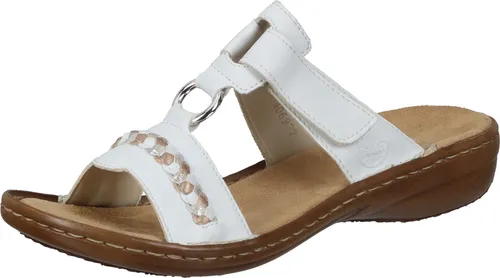 Rieker Damen Sandalen 60888 - Wanderschuhe mit Klettverschluss, ideal für Komfort und Stabilität bei Outdoor-Aktivitäten.