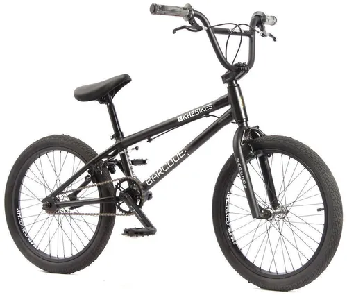Zoll BMX Kinder Fahrrad Aluminium Rad KHE BARCODE LL schwarz Rotor 10,0kg 20