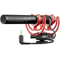 Rode VideoMic NTG B-Stock - B-Stock Rode VideoMic NTG, hochwertiges Kondensator-Richtmikrofon mit Supernierencharakteristik für klare Audioaufnahmen; ideal für Videos und Podcasts, lange Laufzeit von über 30 Stunden.