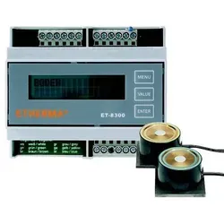 Etherma Eismelder ET-8352F - Vollautomatische Steuerung für Freiflächenheizungen, ideal für Treppen und Rampen. Mit LCD-Anzeige, nachheizbarem Alarmausgang und integriertem Sensor für präzise Temperatur- und Feuchtemessung.