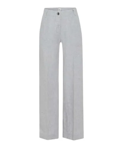 Style Maine S Culotte aus 100% Leinen - Leicht und Atmungsaktiv - Jeans in Culotte Form aus 100% Leinen, ideal für warme Tage und sorgt für einen lässigen, eleganten Look.