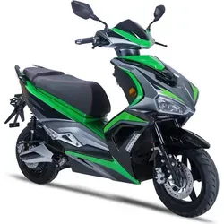 E-Motorroller GT UNION "e-Striker 45" schwarz - Motorroller mit Bosch-Motor, 45 km/h Höchstgeschwindigkeit und bis zu 60 km Reichweite. Ideal für umweltbewusste Fahrer, die moderne Mobilität schätzen.