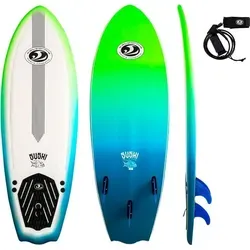 CBC Sushi Fish 5'8'' Surfbrett Gold - Surfen & Kitesurfen - Vielseitiges Fish Tail Board für alle Könnerstufen, mit hervorragender Paddelkraft und Stabilität für unvergessliche Wellen.