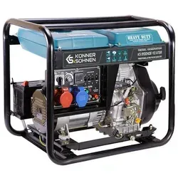 KS 9100HDE-1/3 ATSR Diesel Generator - Stromaggregate mit max. Leistung von 7,5 kW, ideal für Baustellen und Home Backup. Robuster Dieselmotor und einfache Anwendung bieten zuverlässige Notstromversorgung.