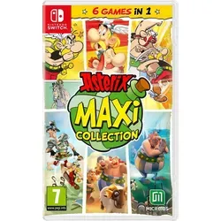 Asterix Maxi Collection für Nintendo Switch - Nintendo Switch-Spiele mit exklusiver silberner Figur von Obelix und Idefix. Feiere 65 Jahre Asterix mit sechs actiongeladenen Spielen und einzigartigen Sammlerstücken.