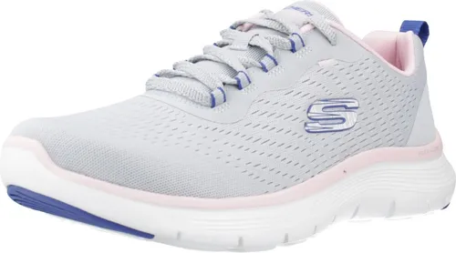 Skechers Flex Appeal 5.0 150201-GYMT Grau/Mehrfarbig - EU 36 - Sneaker für Damen mit veganem Obermaterial aus atmungsaktivem Mesh und gepolsterter Air-Cooled Memory Foam®-Einlegesohle für maximalen Komfort und Stil.